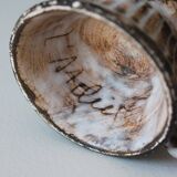 Set of 4 ceramic bowls by Jacques Pouchain for the Dieulefit Workshop.