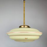 Suspension en laiton Art Nouveau, années 1920
