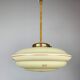 Art nouveau brass lamp, 1920's