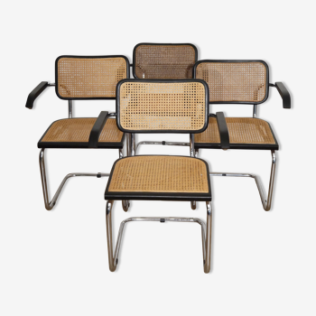 Fauteuils cesca édition italienne Marcel Breuer