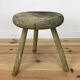 Tabouret berger tripode, bois