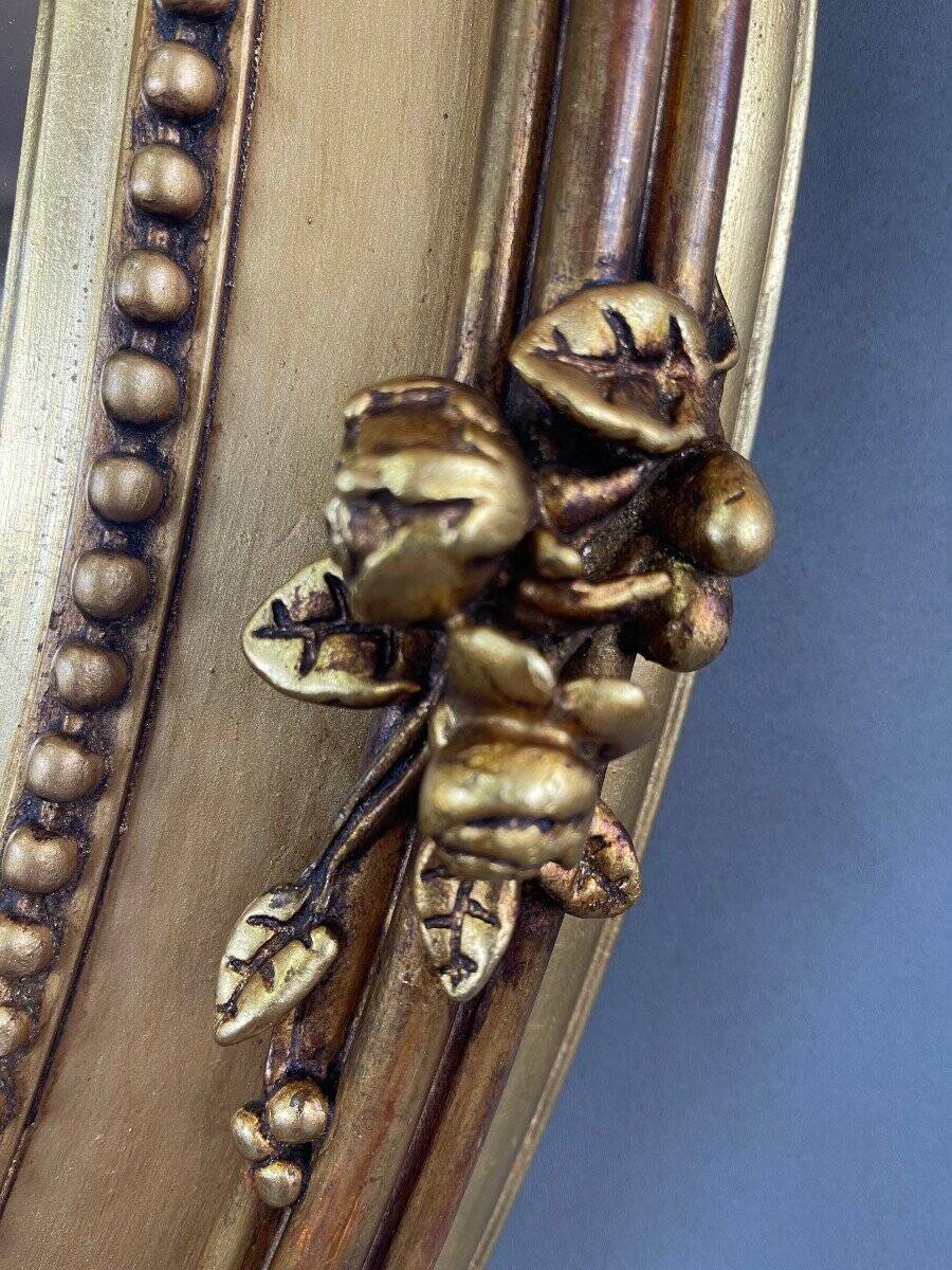 Napoleon III 19th Century Golden Mirror