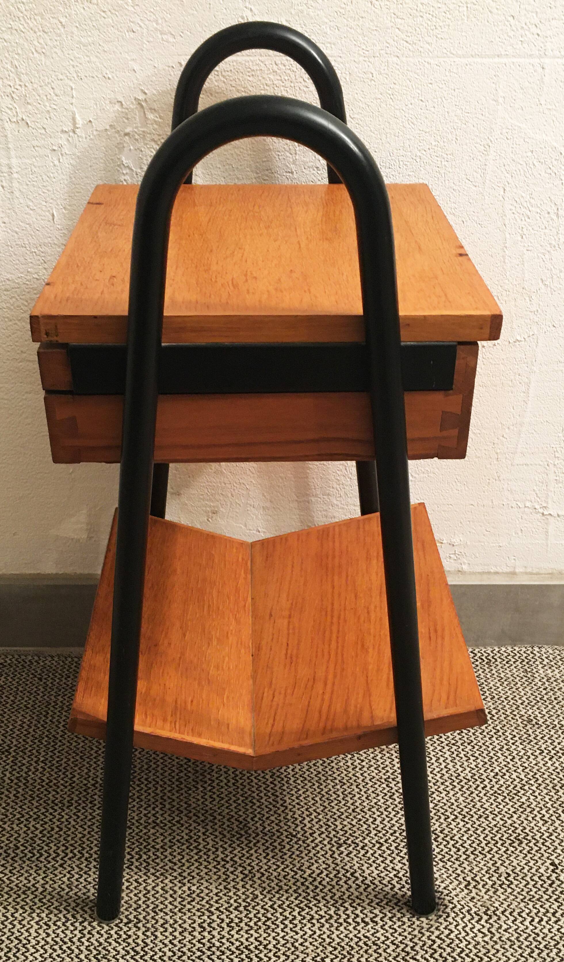 Vintage bedside table