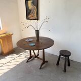 Table de vigneron en chêne, 1950