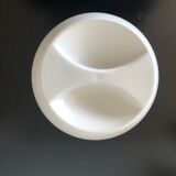 White and orange ice cube tray 1970s