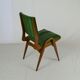 Pair of beech chairs from Maurice Pré
