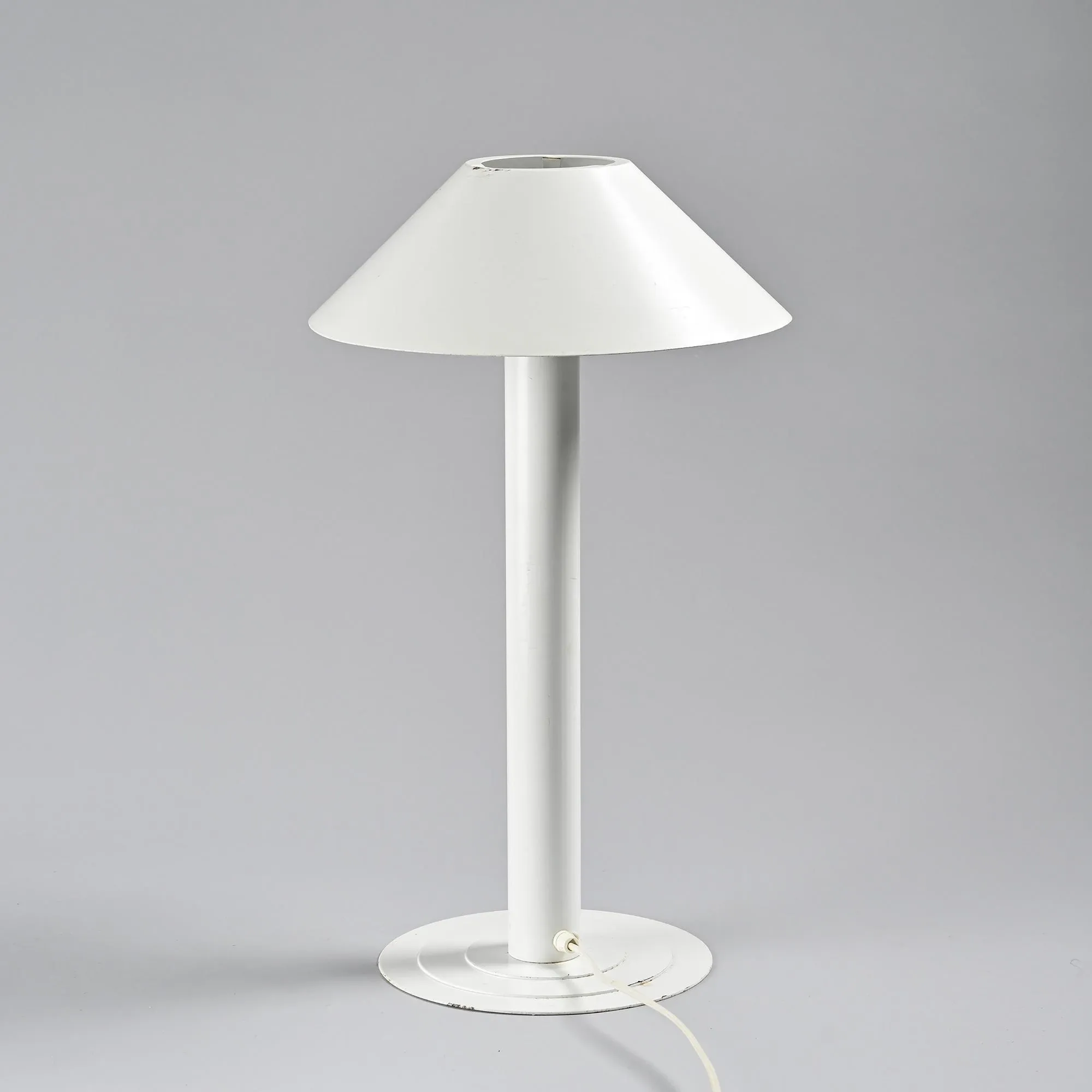 Table lamps by Bent Karlby for Lyfa, circa 1980.