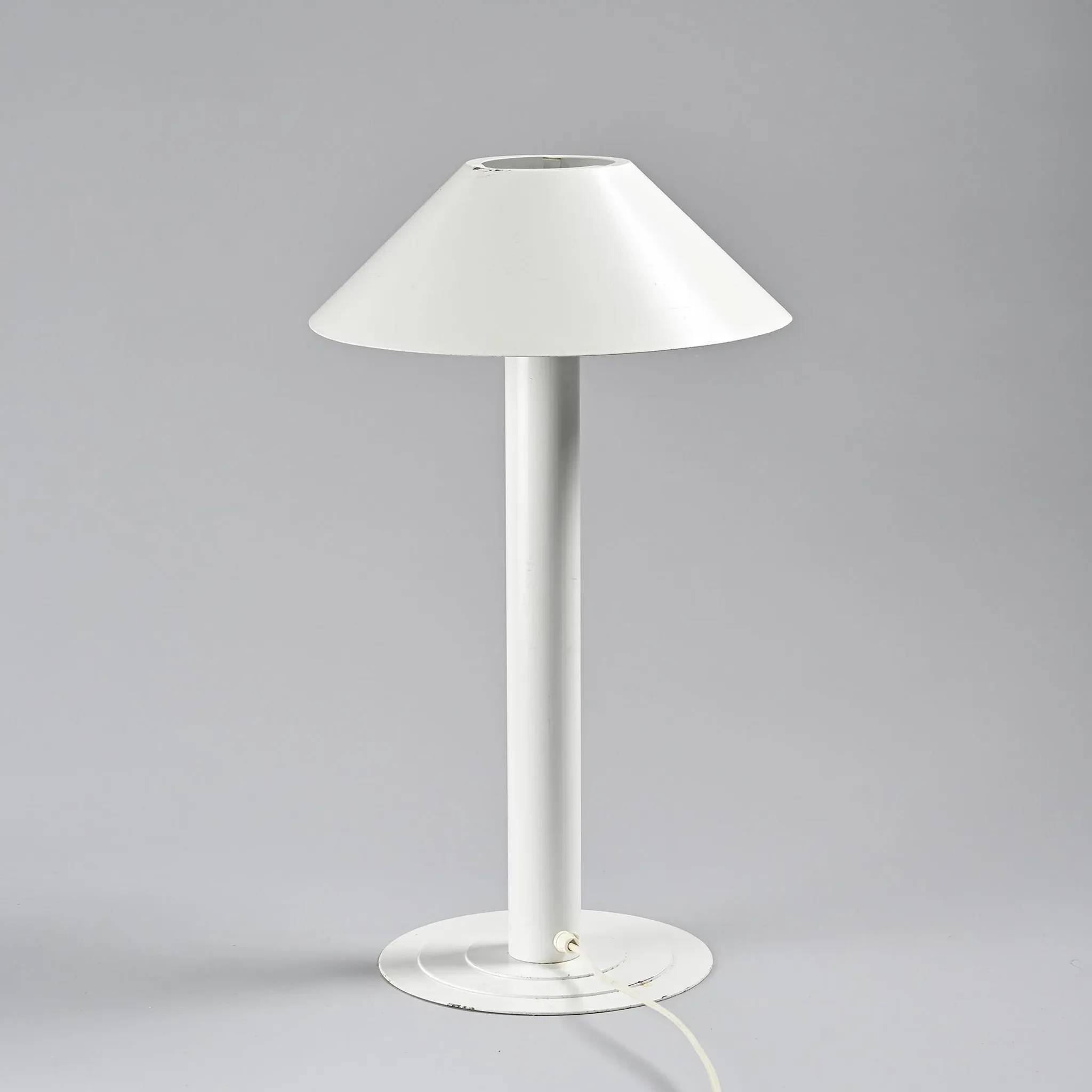 Table lamps by Bent Karlby for Lyfa, circa 1980.