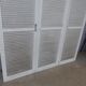Lot de 3 volets persiennes en bois