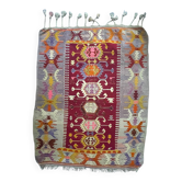 Beautiful old Kilim rug. 19th century. Handmade.