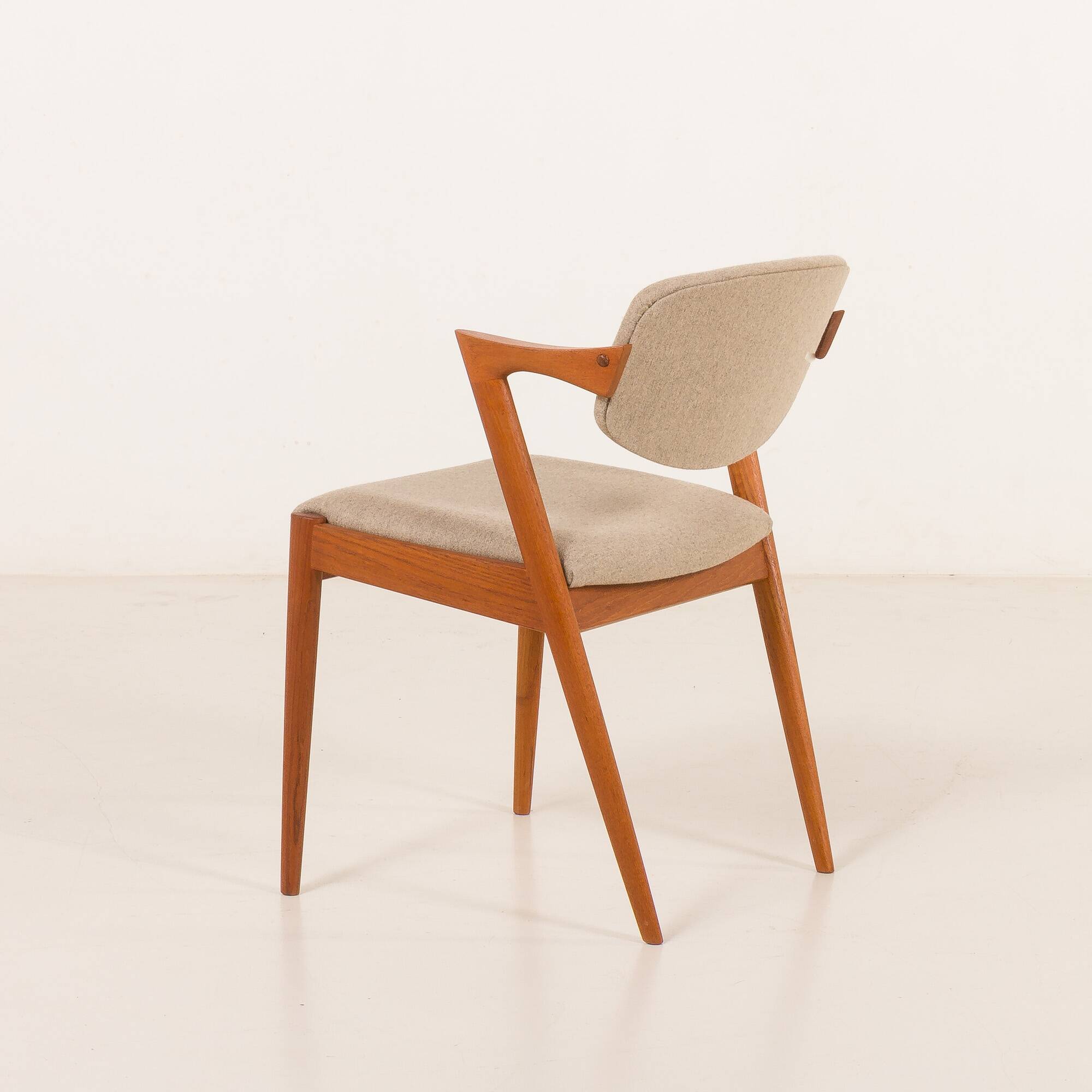 Kai Kristiansen teak chair #42, Denmark 1960s