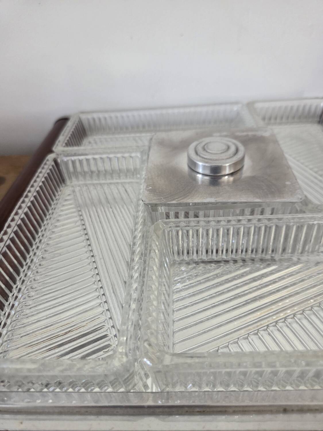 Art Deco mirror plateau