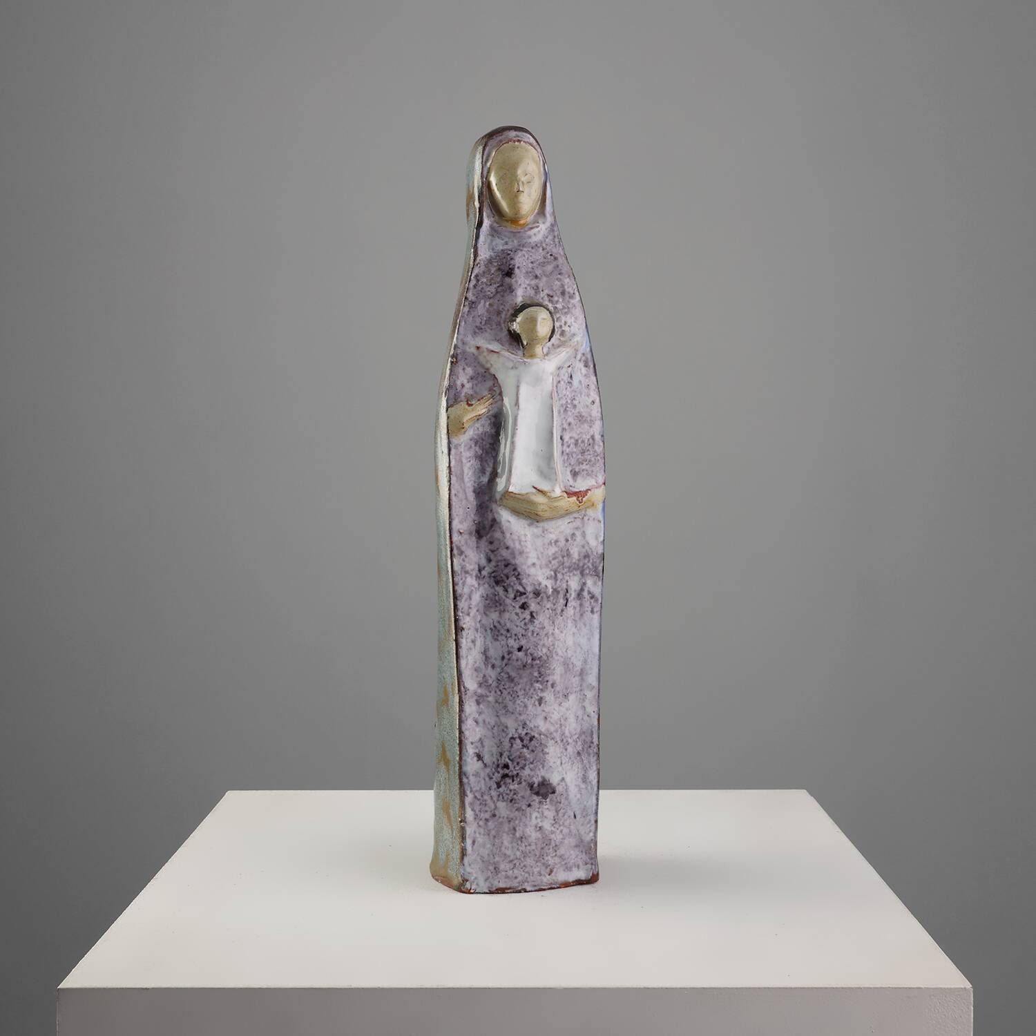 Mid‑Century Ceramic Sculpture by Perignem, Belgium, 1960