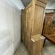 Buffet 2 corps chêne avec grillages