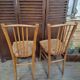 Chair Wood bistro bars Cannage