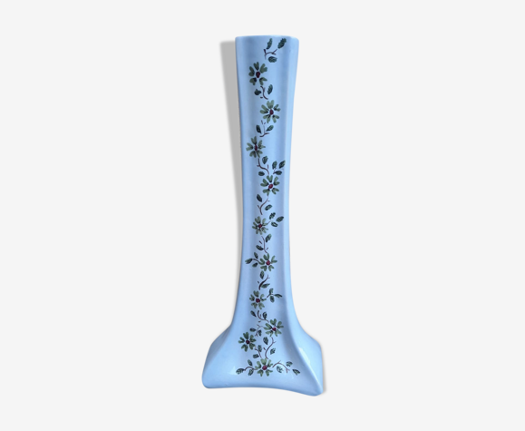Vase en céramique à motifs floraux