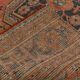 3x11 Vintage Terracotta Oriental Pattern Turkish Runner Rug, 89x342Cm