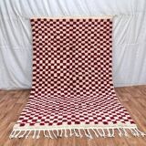 Moroccan rug in pure wool 3 x 2 m