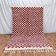 Moroccan rug in pure wool 3 x 2 m