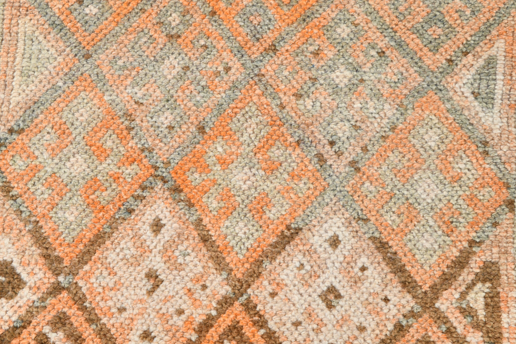 Turkish runner rug 79x373cm