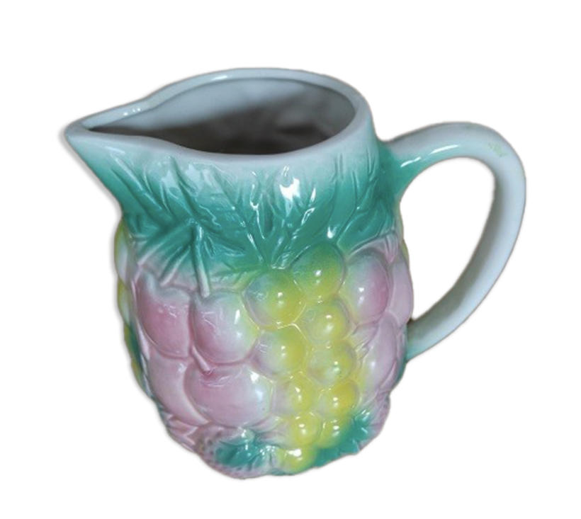 Jug Slurry Fruit Deco Old vintage