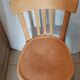 Bistro chair solid wood Baumann aero-gummed