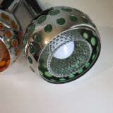 Mid Century Cascade suspension with 3 light points, Massive Belgium 1960