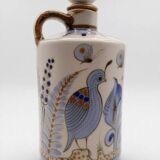 Ken Edwards El Palomar Tonala Mexican Pottery Decanter - Hand Painted Birds