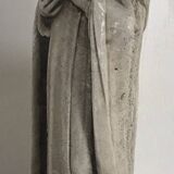 Religious statue of sainte therese of lisieux “the little flower of jesus” in stone
