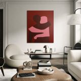 Canvas painting "Can I hold you" 100x81cm