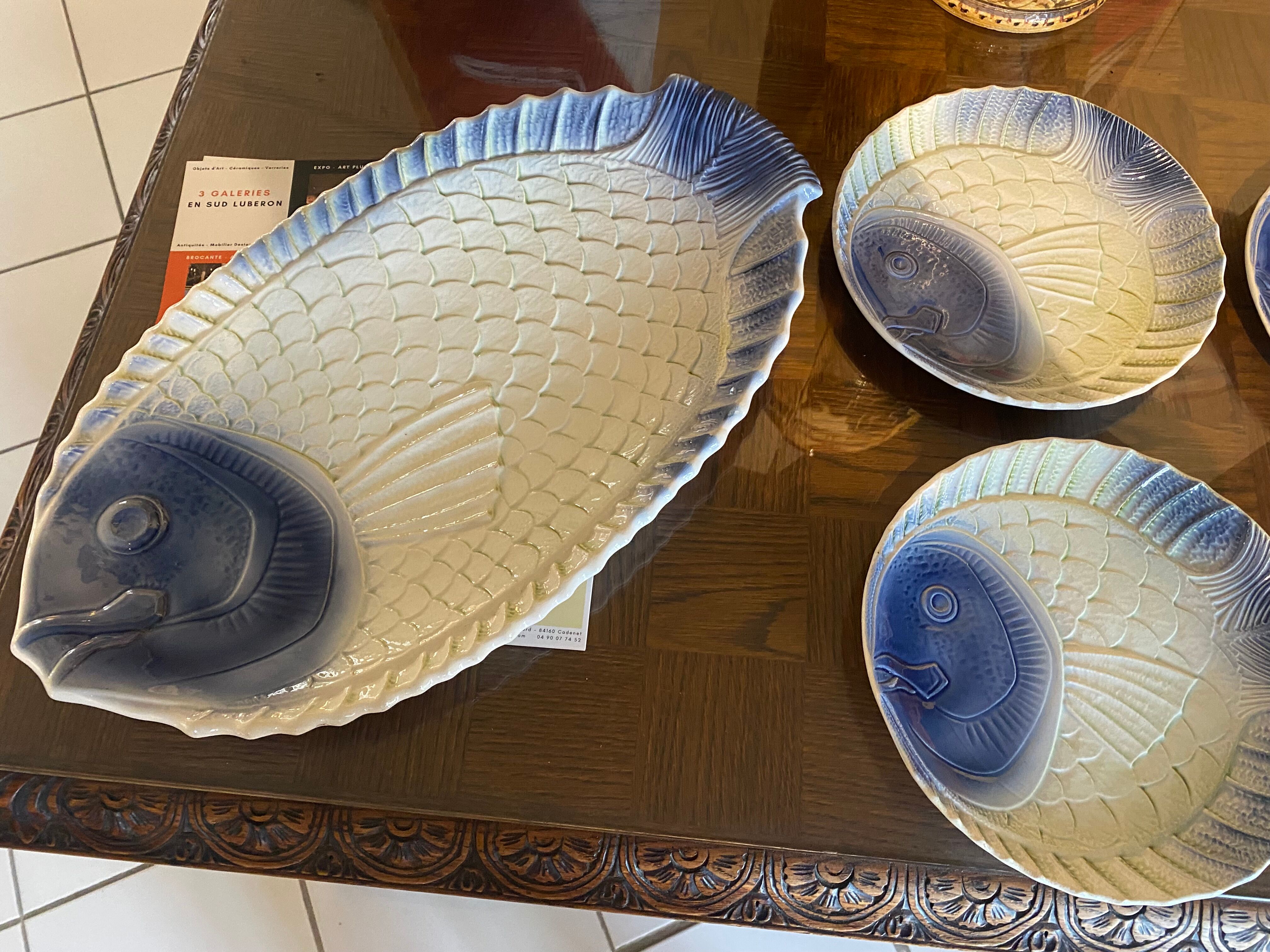 Vallauris fish plate service