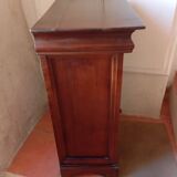 Solid wood nightstand in louis philippe style