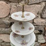 Silent servant flowered porcelain