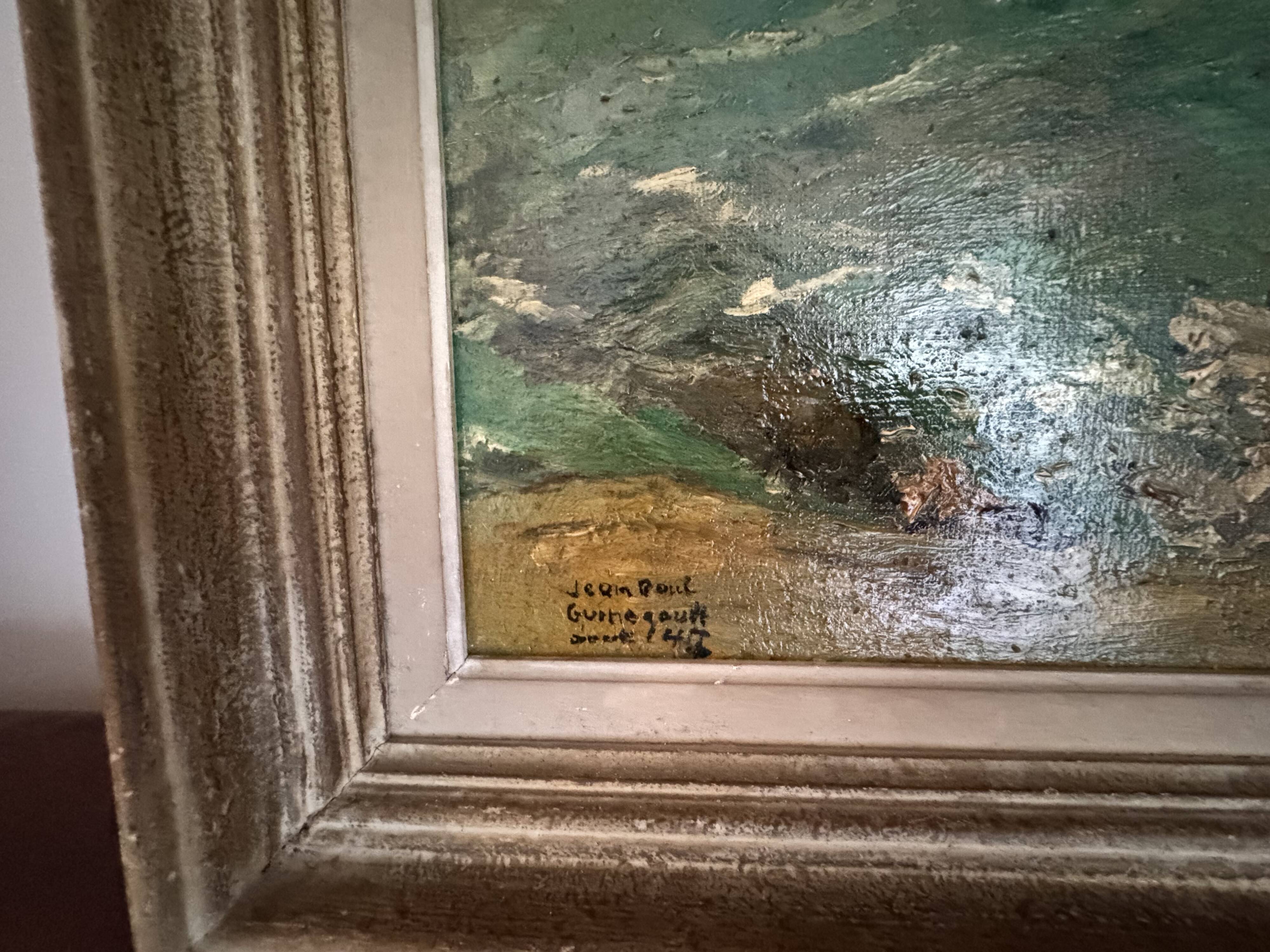 Seascape by Jean Paul Guinegault (1948)