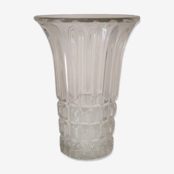 Vintage crystal vase