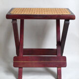 Tabouret Pliable en cannage