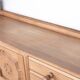 French enfilade in solid oak by Guillerme and Chambron 1960.