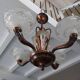 Vintage Art Deco chandelier 1950s