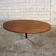Table oval 50s 60s J.M. Thomas for Wilhelm Renz vintage adjustable system