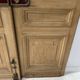 Pair of Haussmann-style double passage doors in patinated oak from the 19th century.