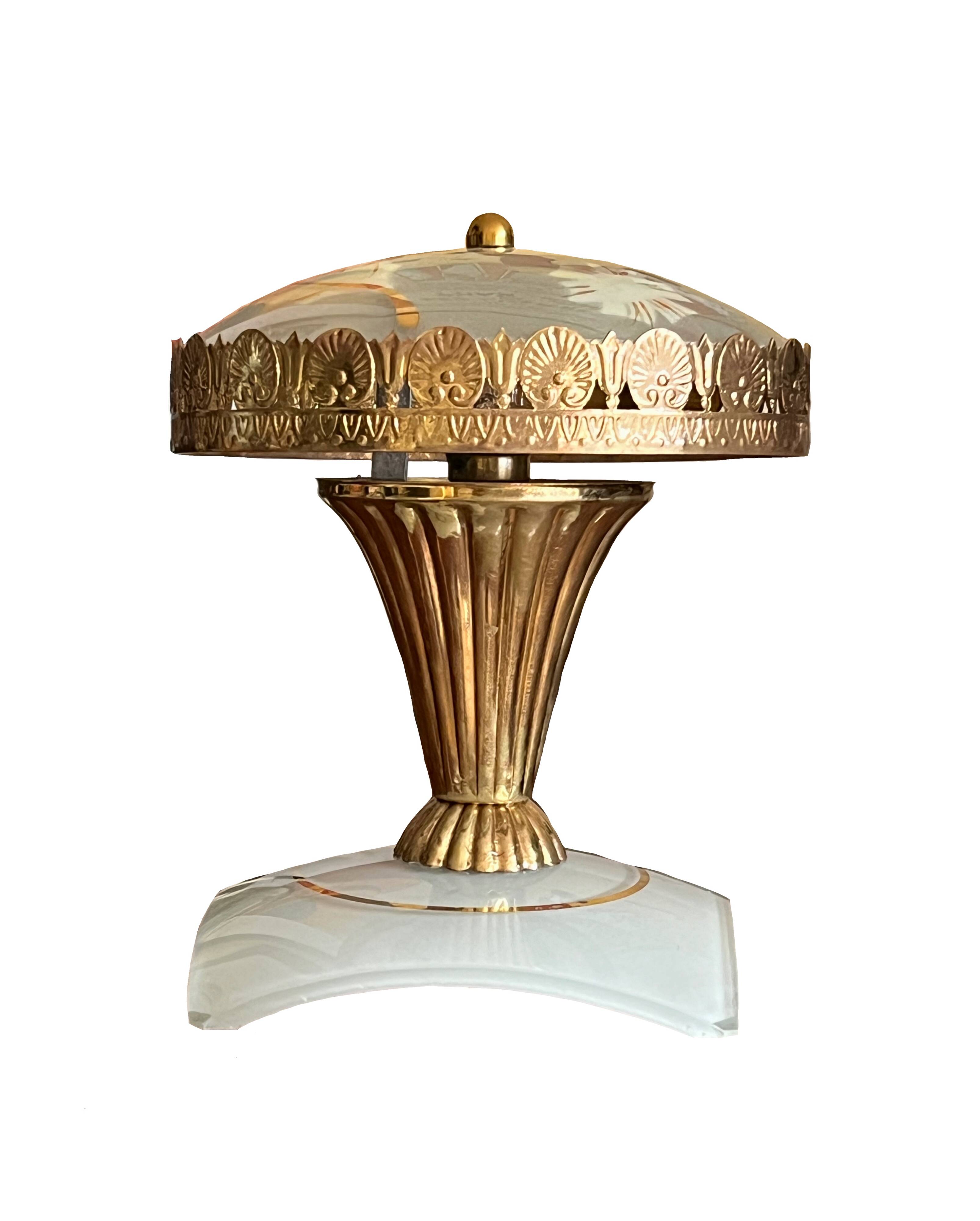 Vintage Table Lamp, Italy, 50-e