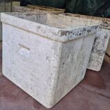 Set of fibreglass planters