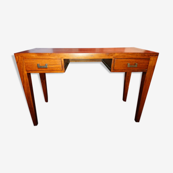 Teak desk 2 drawers