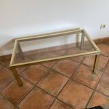Hollywood Regency coffee table. 1970. 100x52