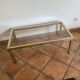 Table basse Hollywood Regency. 1970. 100x52