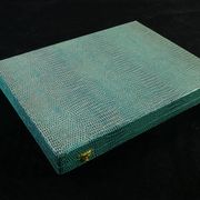 Set de 12 fourchettes a gateaux SFAM en métal argenté manche a la russe