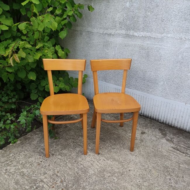 Pair of bistro chairs