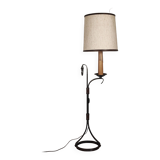 Lampadaire fer forgé Jean-Pierre Ryckaert
