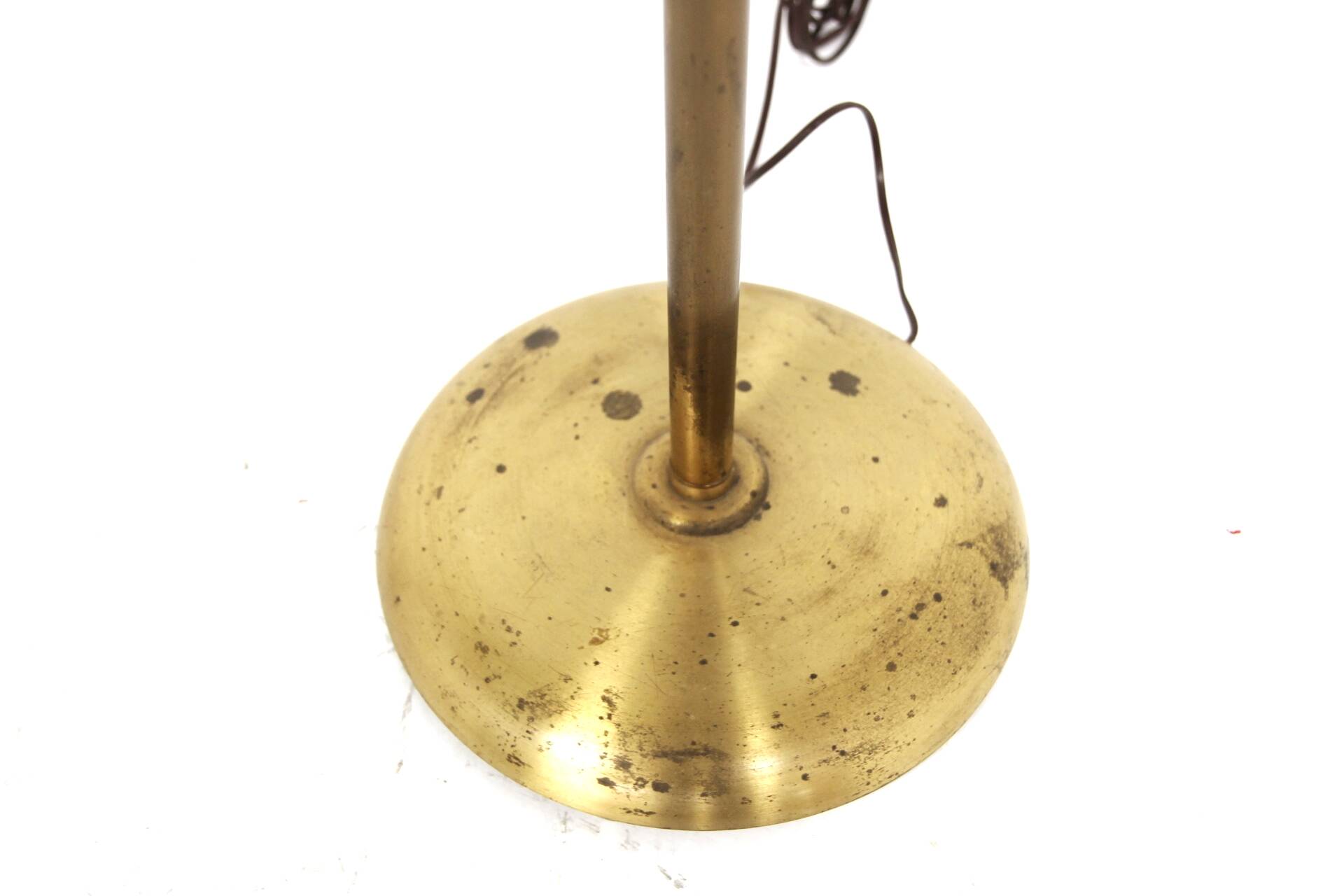 Scandinavian metal floor lamp, Sweden, 1950