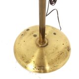 Scandinavian metal floor lamp, Sweden, 1950